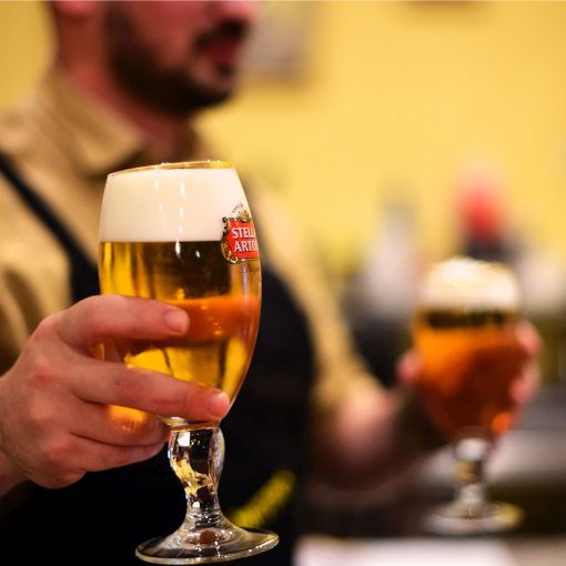 Cretan beers on display