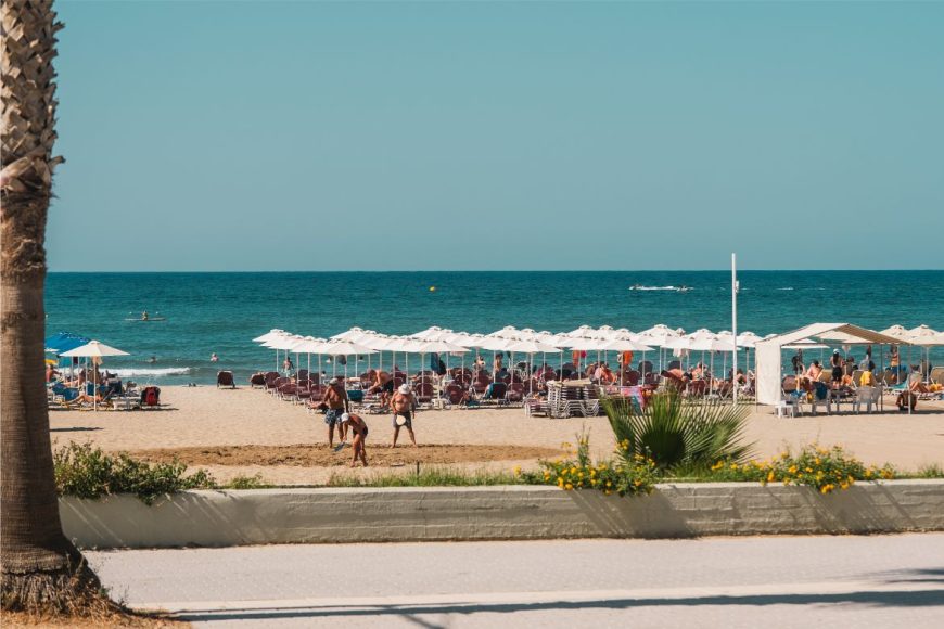 Rethymnon restaurant with sea view